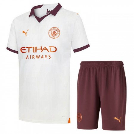 Camiseta de fútbol Manchester City Niño 2ª equipación 2023-24 Camiseta de fútbol Manchester City Niño 2ª equipación 2023-24